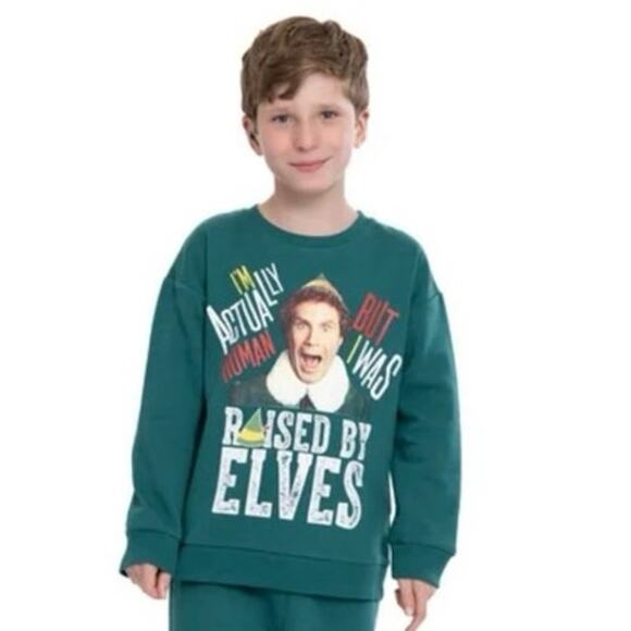 Buddy Elf Christmas Crewneck Sweatshirt - Size Large - Picture 1 of 4